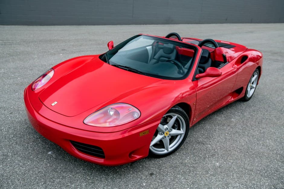 2001 Ferrari 360 sold for $78,000