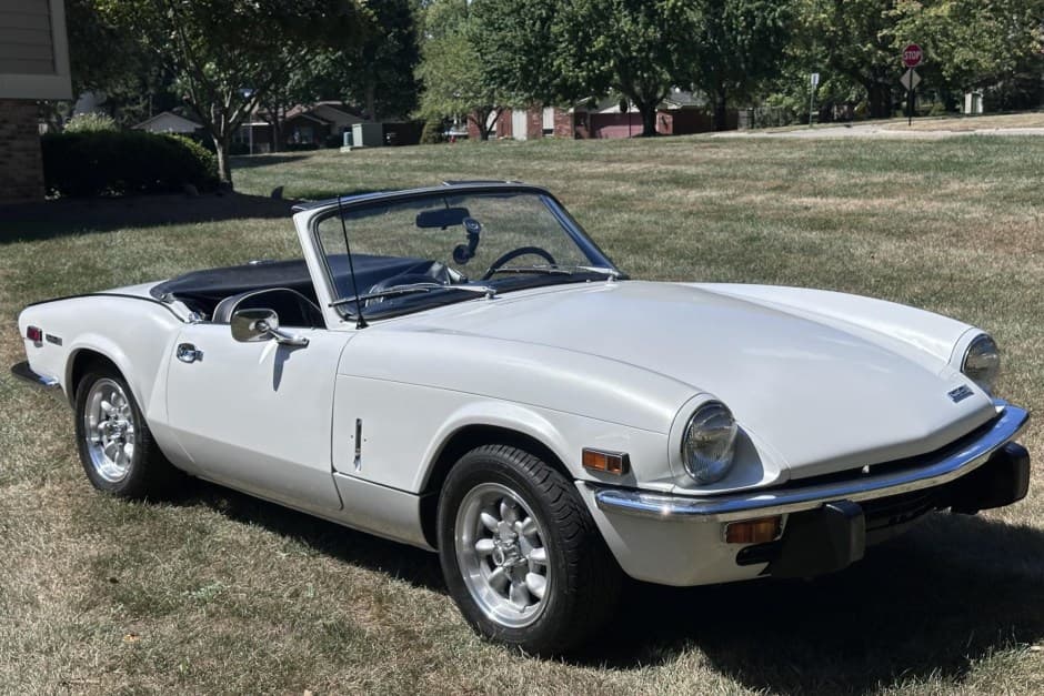 1972 Triumph Spitfire sold for $7,300