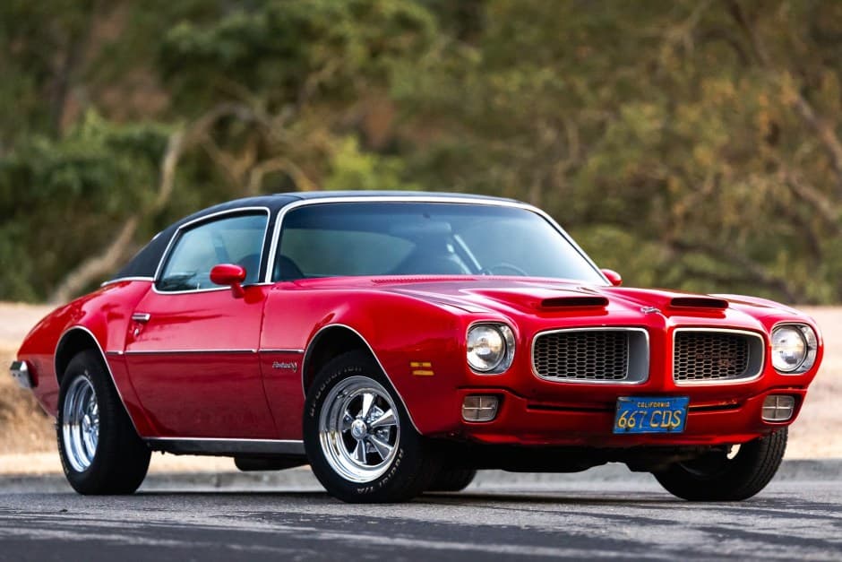 1971 Pontiac Firebird (1970-1981) sold for $24,250