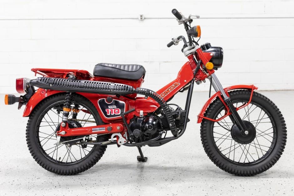 1984 Honda CT110 sold for $4,500