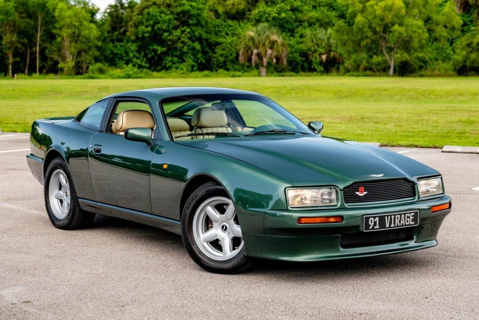 1991 Aston Martin Virage, V8, & Vantage (1989-2000) sold for $43,500