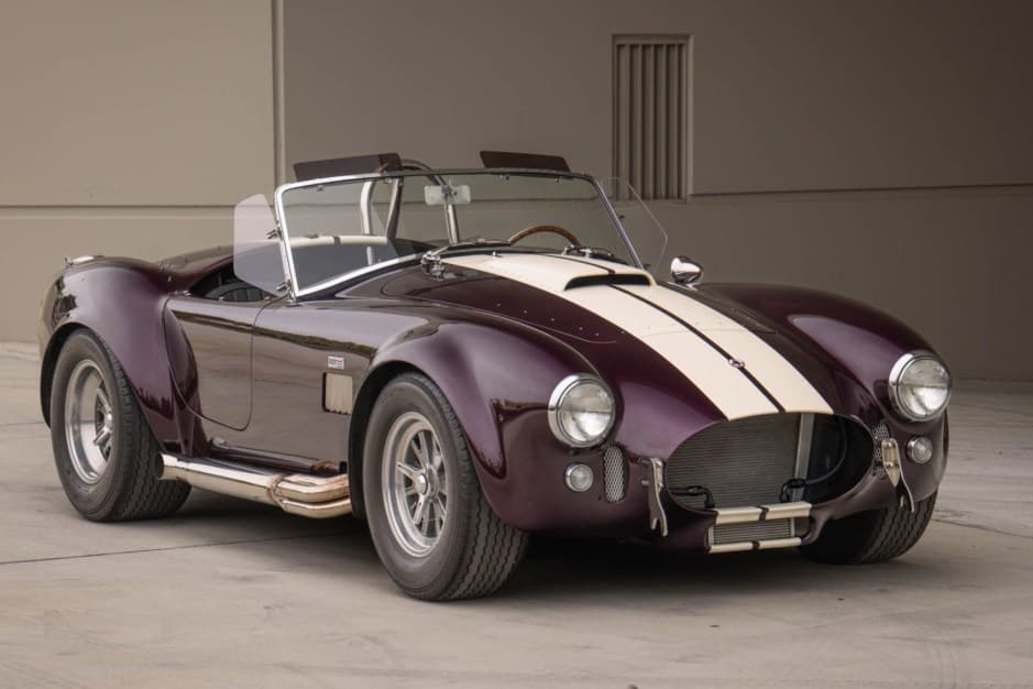 0 Shelby Cobra Replica sold for $57,000