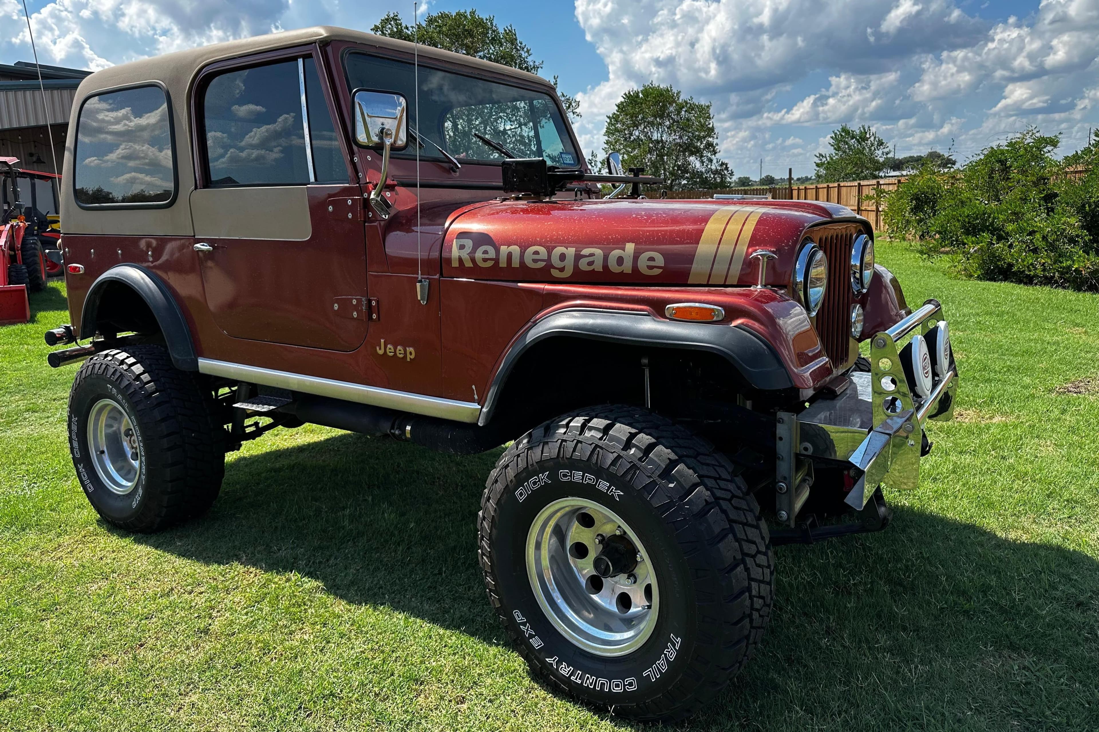 1978 Jeep CJ-7 sold for $8,500