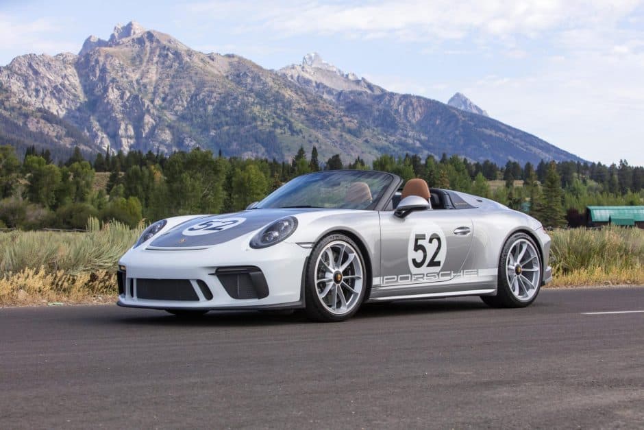 2019 Porsche 911 Speedster sold for $440,000
