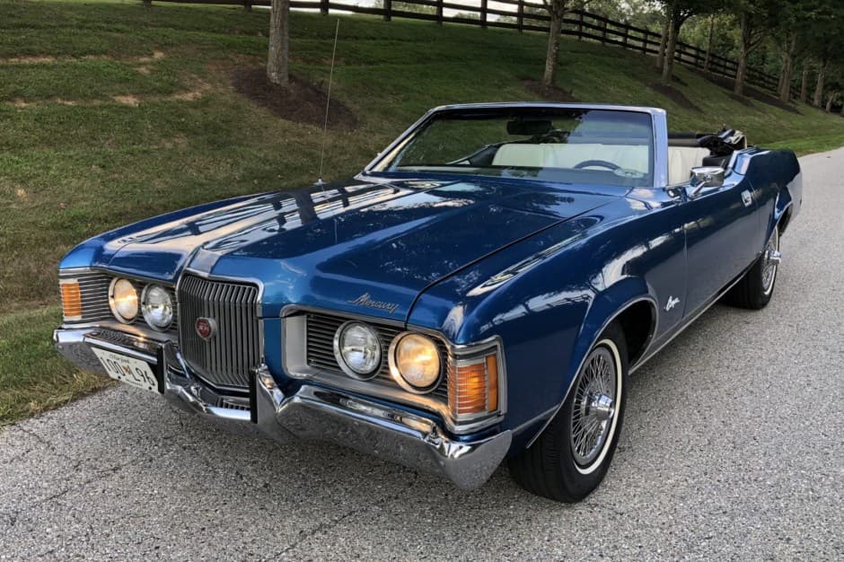 1971 Mercury Cougar sold for $16,300