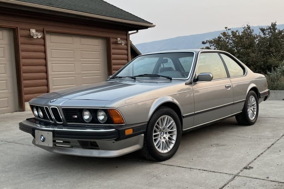 1987 BMW E24 6-Series sold for $10,099