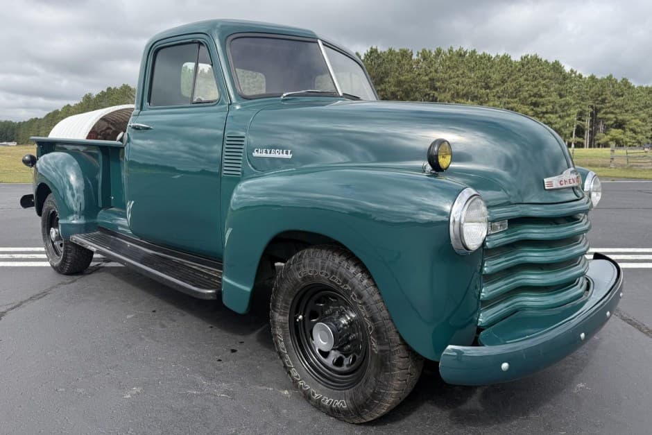 1952 Chevrolet Advance Design Pickup (1947-1955) sold for $15,000