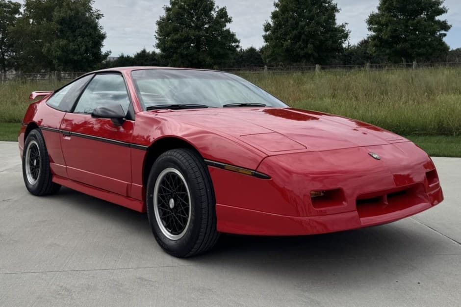 1988 Pontiac Fiero sold for $25,500