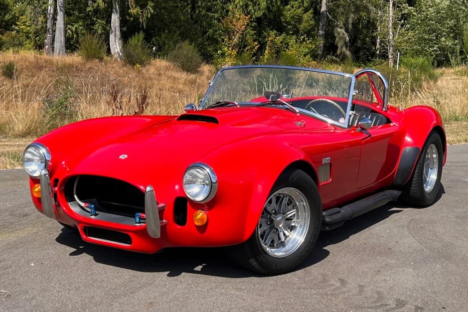 0 Shelby Cobra Replica sold for $43,000