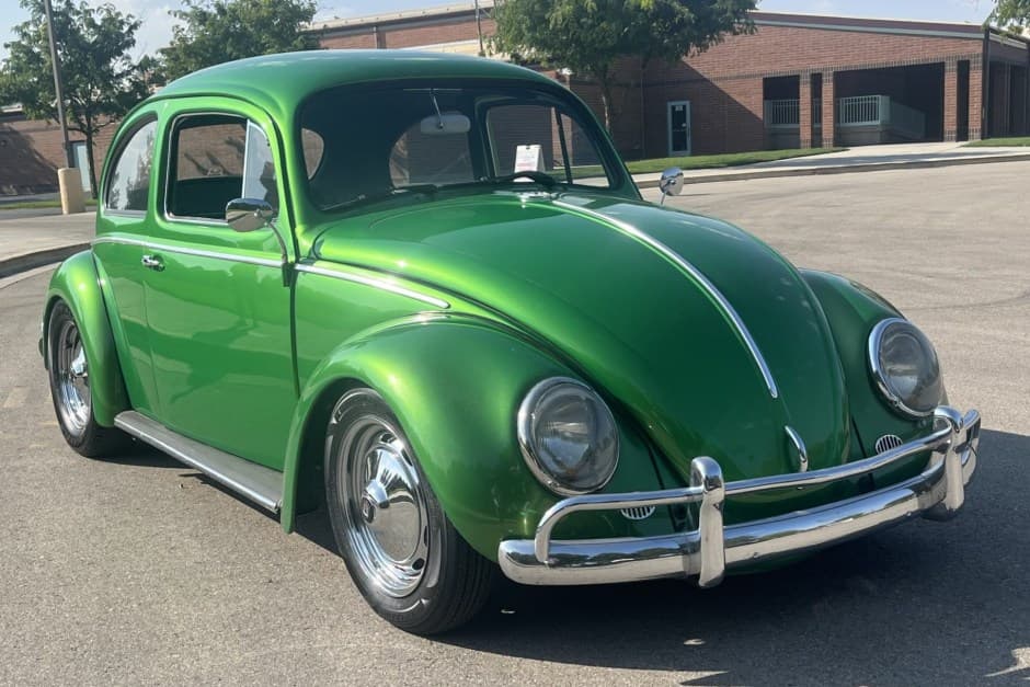 1958 Volkswagen Beetle (1958-1979) sold for $13,611
