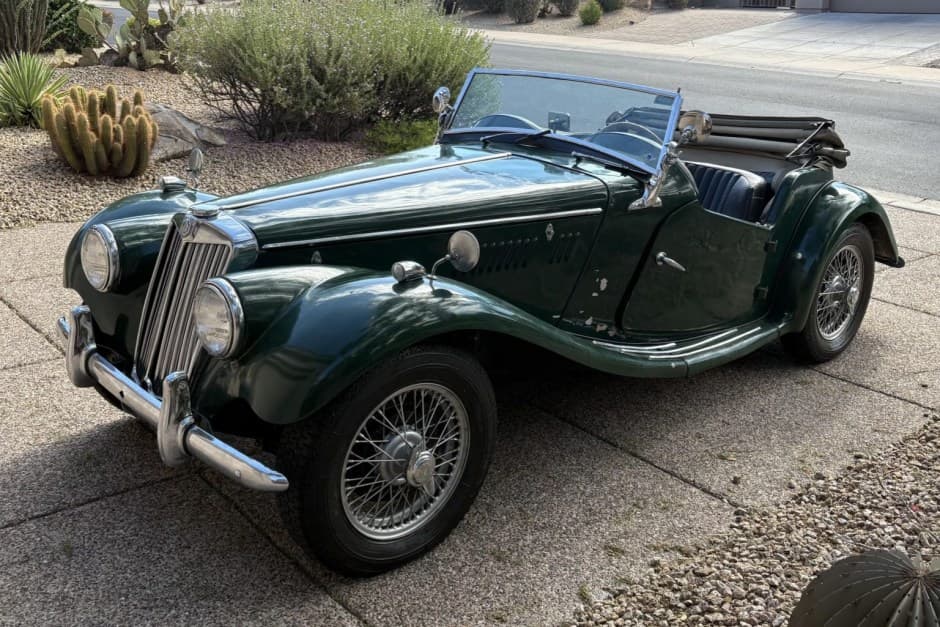 1954 MG TF sold for $7,070