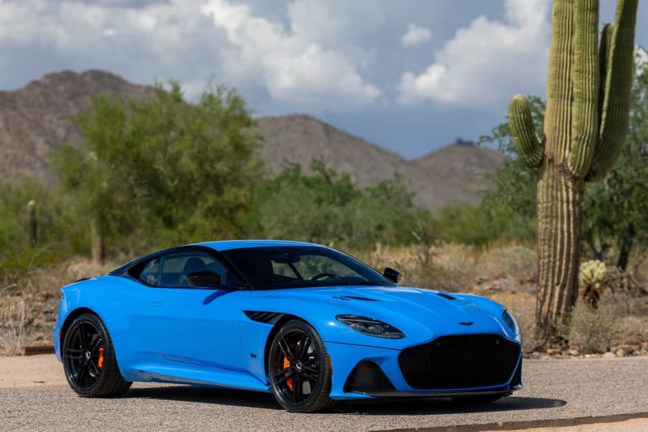 2021 Aston Martin DBS sold for $166,500