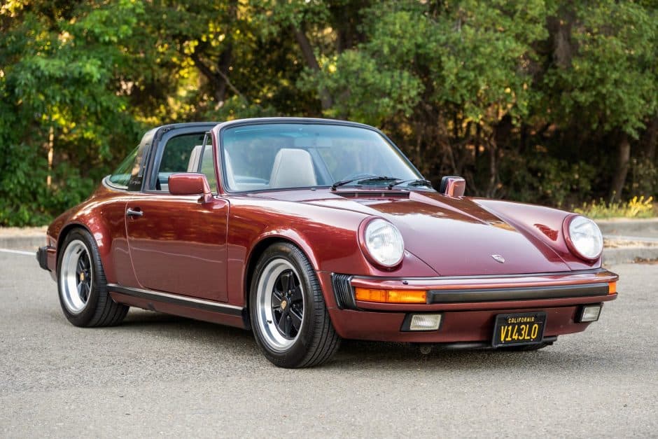 1986 Porsche 911 Carrera 3.2 sold for $77,000