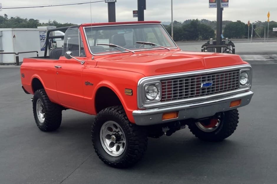 1971 Chevrolet K5 Blazer 1969-1972 sold for $51,000