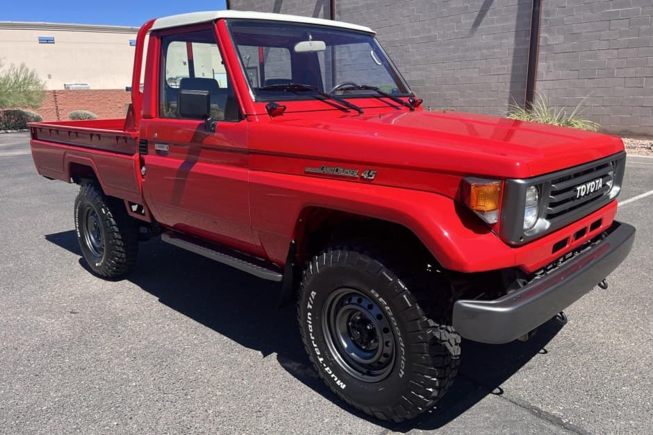 1993 Toyota Land Cruiser 70-Series sold for $45,250