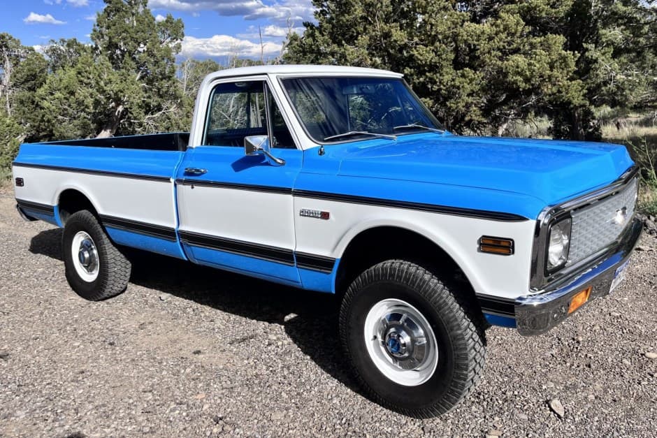 1972 Chevrolet C/K (1967-1972) sold for $51,500
