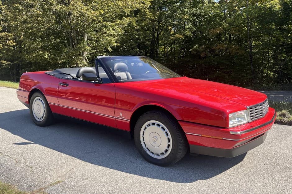 1992 Cadillac Allanté sold for $24,500