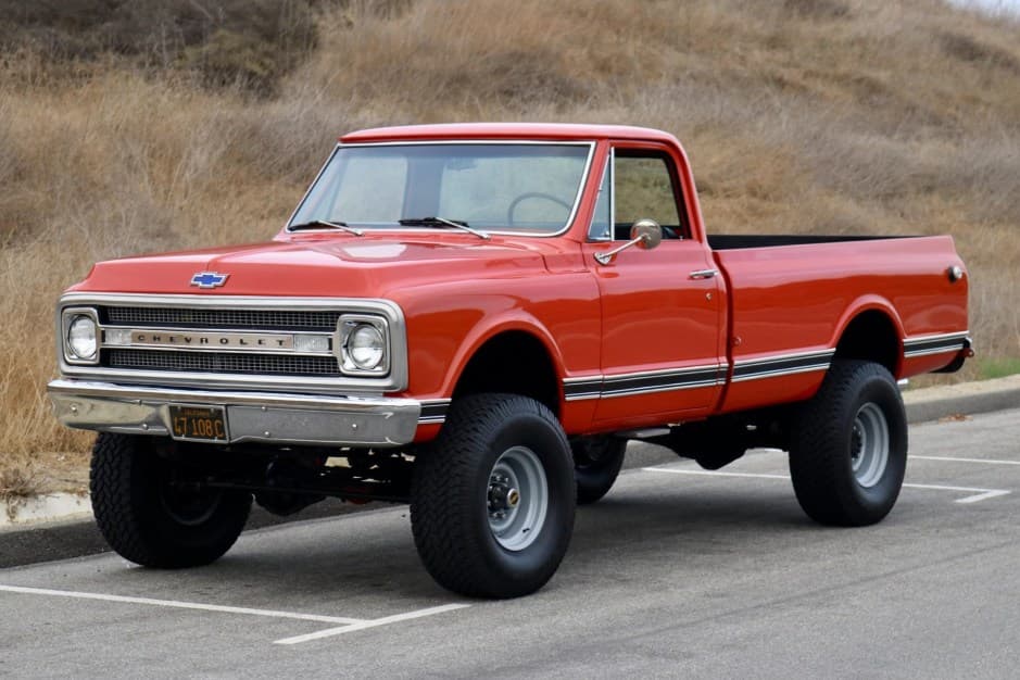 1969 Chevrolet C/K (1967-1972) sold for $46,500
