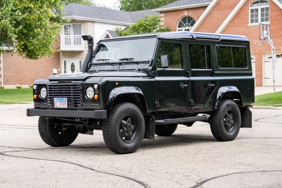 1998 Land Rover 110 / Defender 110 (Euro Spec) sold for $43,000