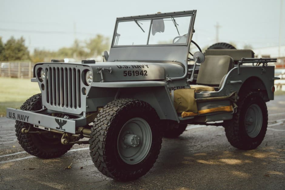 1942 Willys MB sold for $27,500
