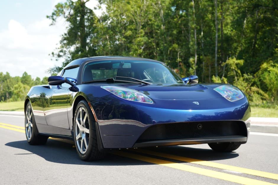 2008 Tesla Roadster sold for $55,000