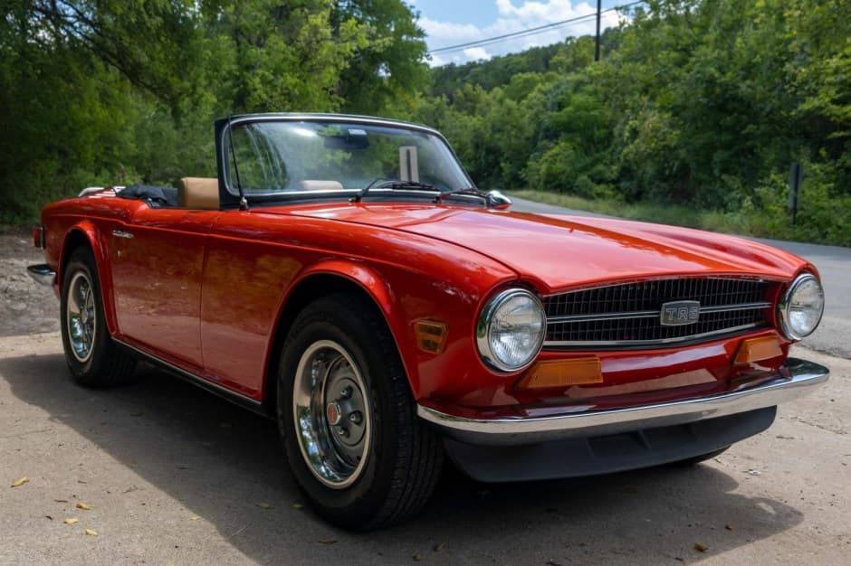 1973 Triumph TR6 sold for $25,000