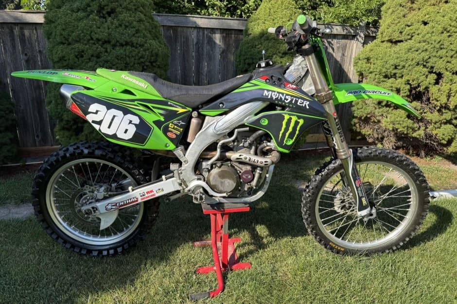 2006 Kawasaki KX sold for $1,500