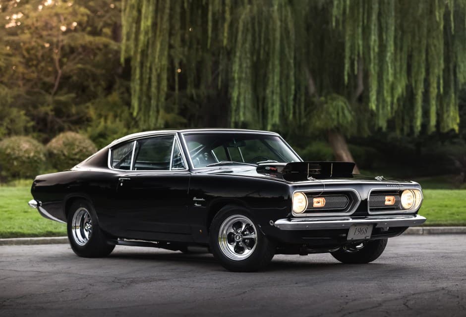 1968 Plymouth Barracuda sold for $74,500