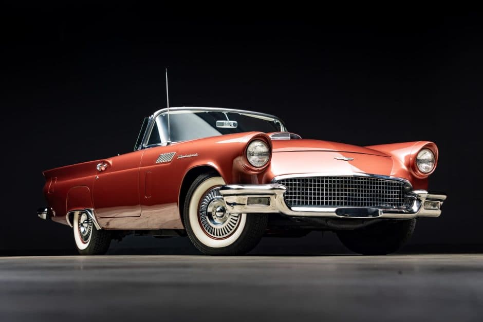 1957 Ford Thunderbird (1955-1957) sold for $35,000