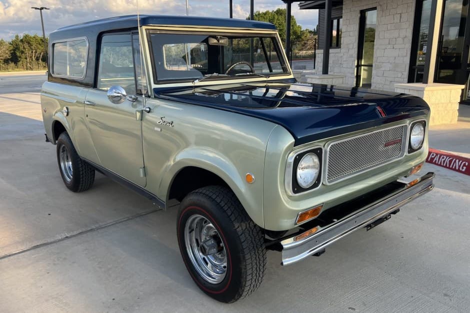 1969 International Harvester Scout 800A sold for $53,000