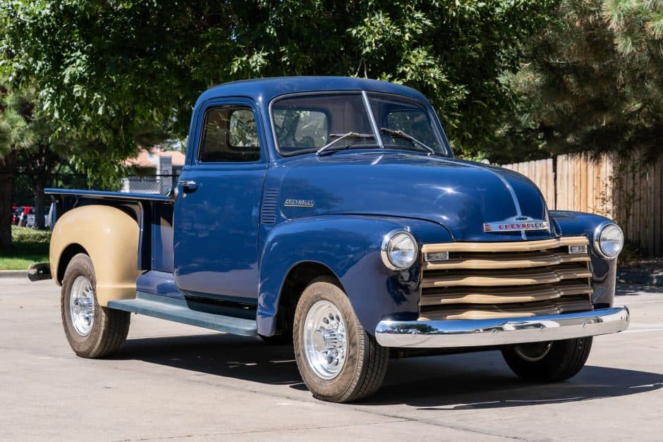 1950 Chevrolet Advance Design Pickup (1947-1955) sold for $15,000