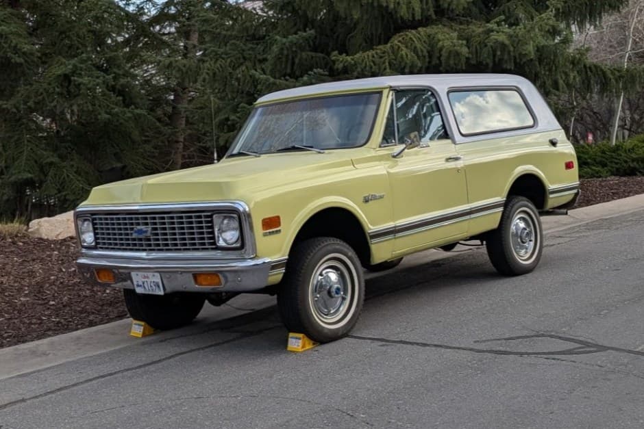 1971 Chevrolet K5 Blazer 1969-1972 sold for $55,000