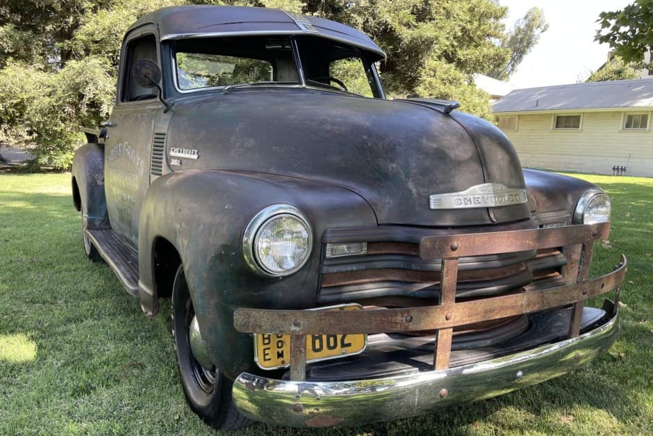 1950 Chevrolet Advance Design Pickup (1947-1955) sold for $15,500