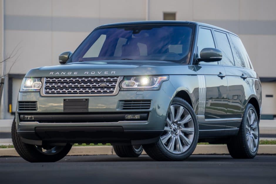 2016 Land Rover Range Rover L405 sold for $33,750