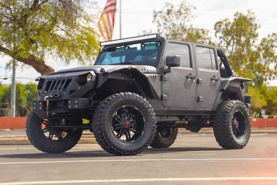 2017 Jeep Wrangler JK (2007-2018) sold for $26,666