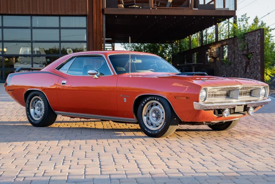 1970 Plymouth Barracuda sold for $85,500