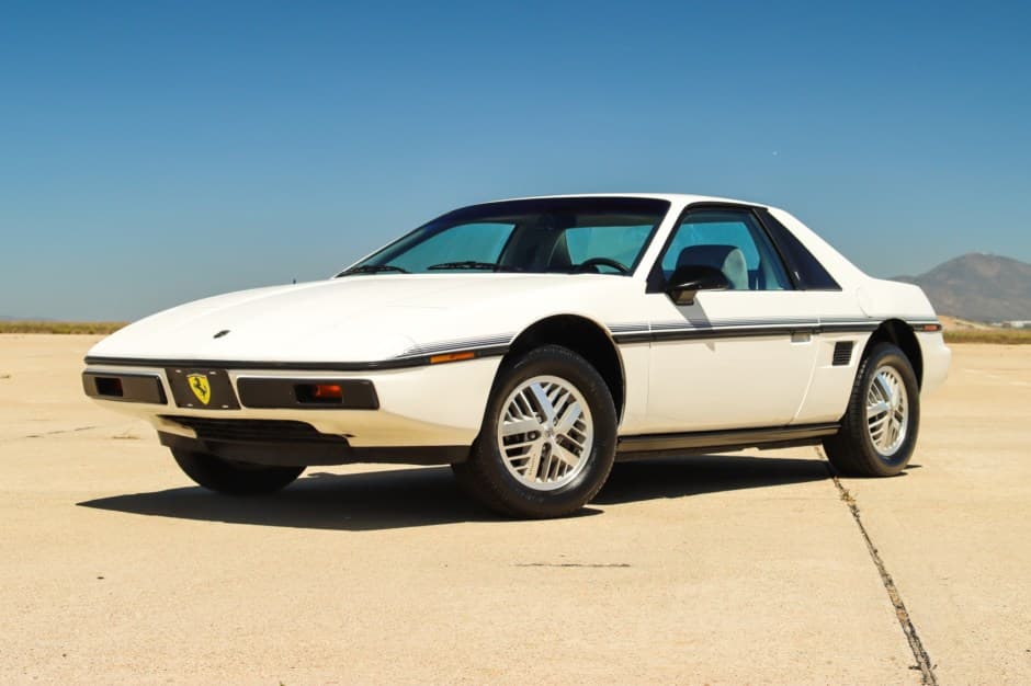 1984 Pontiac Fiero sold for $4,500