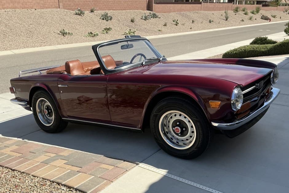 1971 Triumph TR6 sold for $20,000