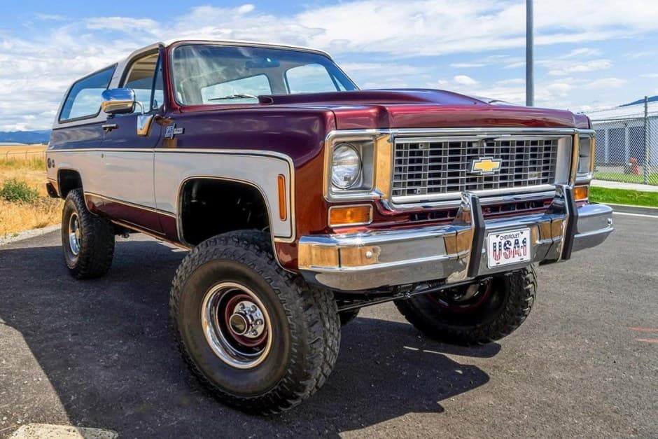 1974 Chevrolet K5 Blazer 1973-1991 sold for $45,999