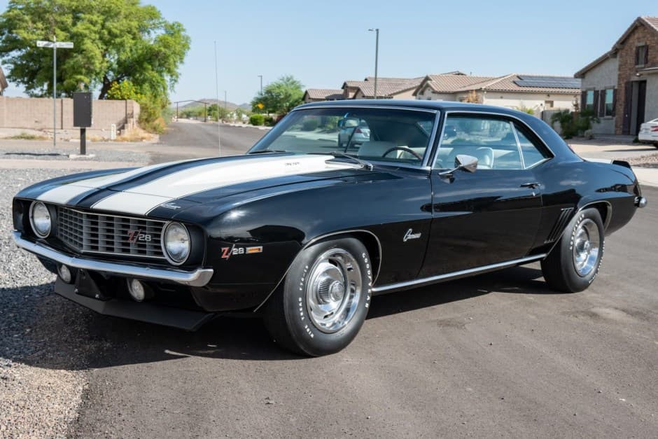 1969 Chevrolet Camaro 1st Generation 1967-1969 sold for $79,510