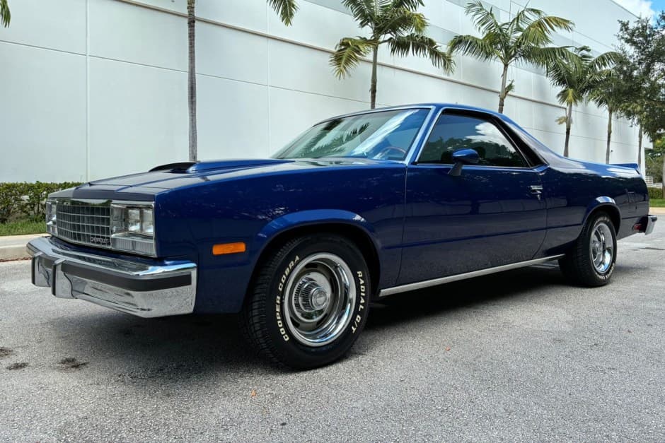 1985 Chevrolet El Camino sold for $15,000