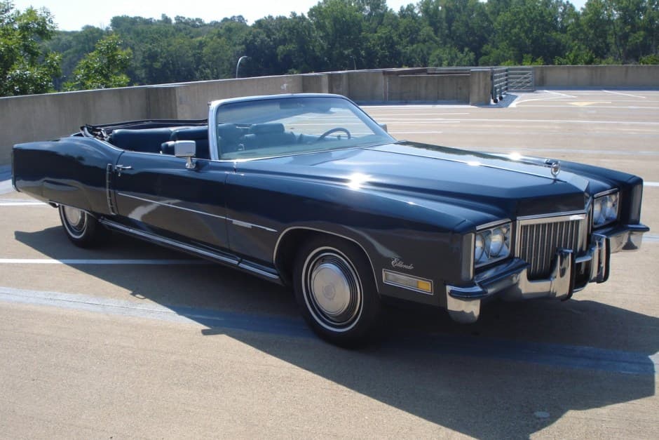 1972 Cadillac Eldorado (1971-1978) sold for $12,500