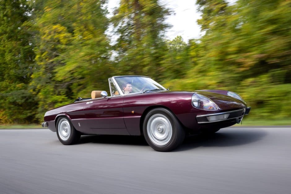 1972 Alfa Romeo 105/115 Spider Series 2 sold for $175,000