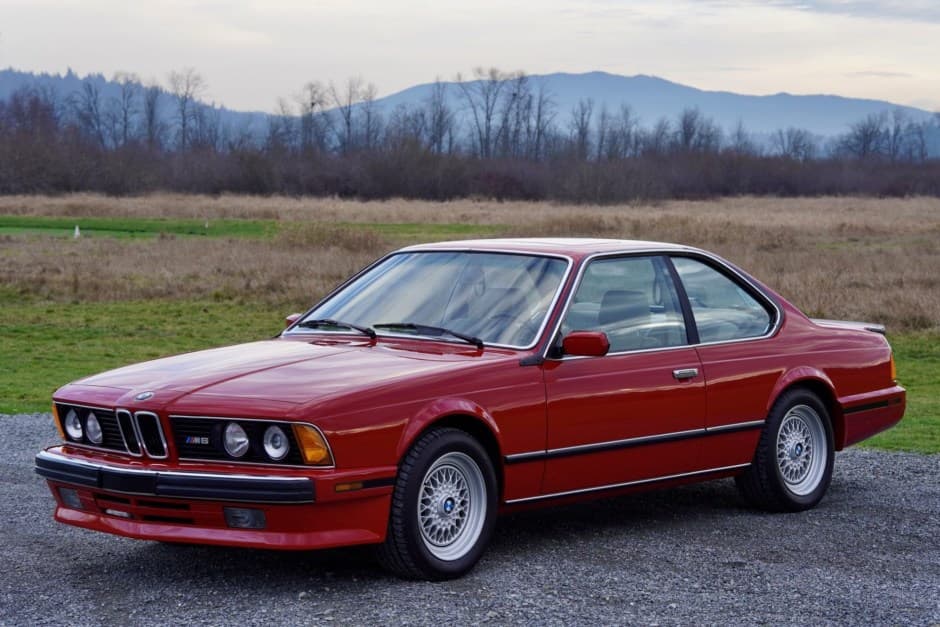 1988 BMW E24 M6 & M635CSi sold for $70,000