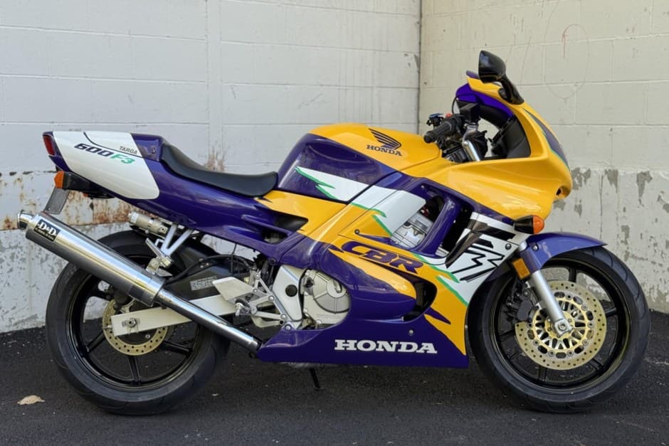 1996 Honda CBR sold for $6,400