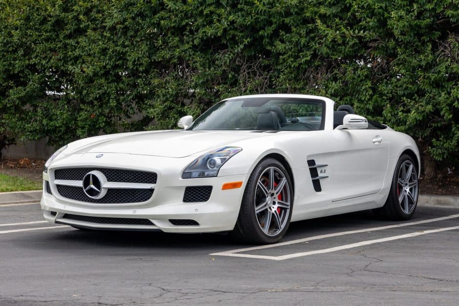 2012 Mercedes-Benz SLS AMG sold for $142,000