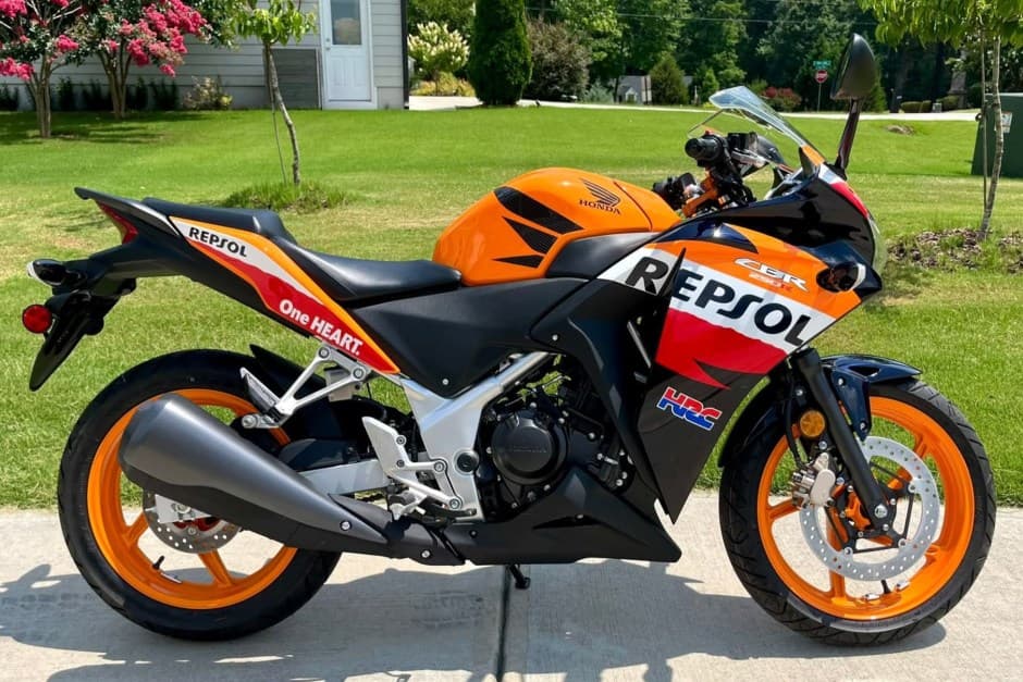 2013 Honda CBR sold for $5,250