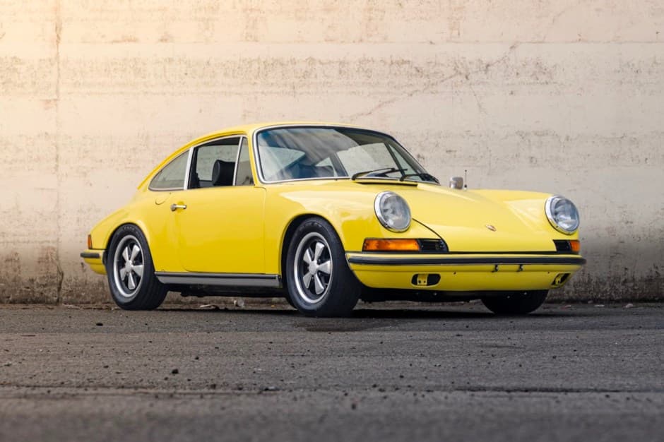 1972 Porsche LWB 911T (1969-1973) sold for $69,500