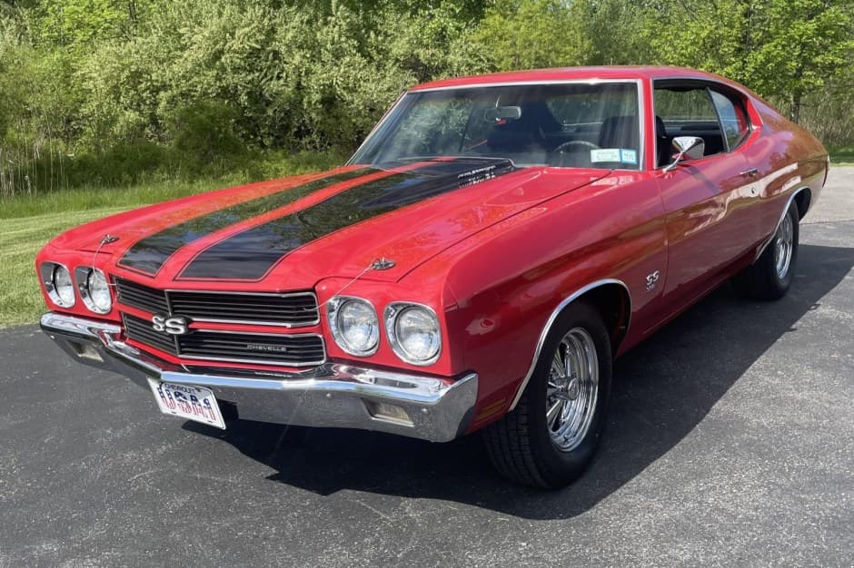 1970 Chevrolet Chevelle sold for $59,000