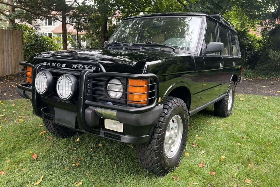 1995 Land Rover Range Rover Classic sold for $25,500